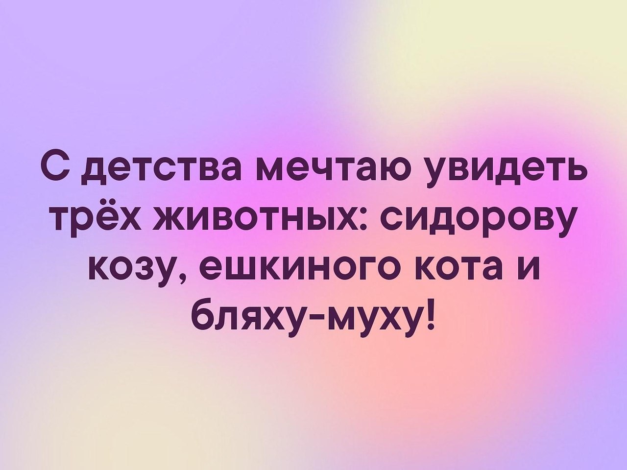 Мечтают увидеть. С детства мечтаю увидеть трех животных Сидорову козу. С детства мечтаю увидеть знаменитых. С детства мечтаю увидеть знаменитых животных Сидорову. Стих с детства мечтаю увидеть знаменитых животных Сидорову козу.