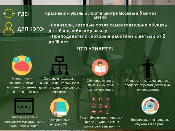Осталось всего несколько мест! До 31 июля действует скидка - 15% по промокоду young15 2х дневный ...