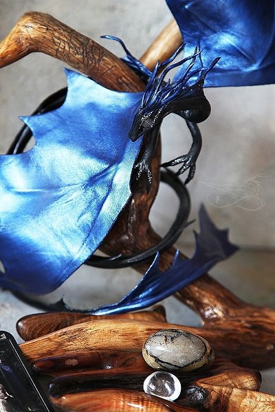 #игрушки@fan_handmade.Хранитель Истины. Создан на заказ Натуральная кожа, гибкий каркас, роспись ... - 3