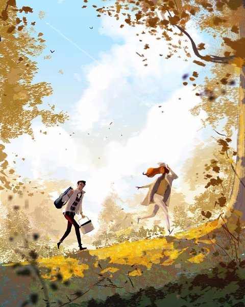 Художник Pascal Campion рисует жизнь своей семьи и каждой работой доказывает, что счастье — в ... - 3