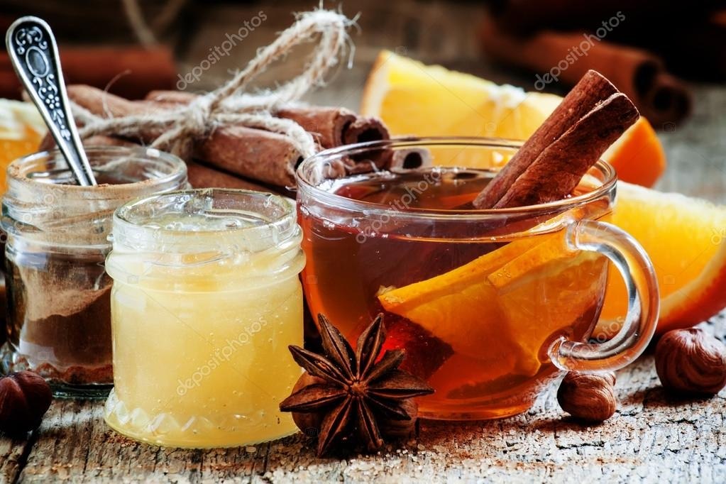 ЧАЙ ДЛЯ ЗДОРОВЬЯ.Апельсиновый чай, корица и мед - это лучший горячий напиток в период холодов, когда ...