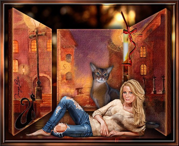 Она и Кошка… Древняя игра… Древнее, чем гора с ледовой шапкой. И непрестанный (с ночи до утра) шёл ...