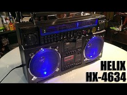 HELIX HX-4634 Boombox Sound Test