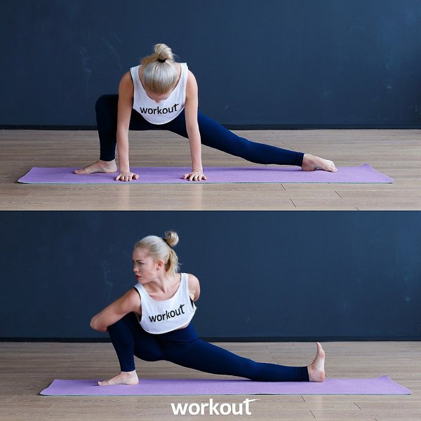 Cуперкомплекс Workout: простые и эффективные упражнения на растяжку.#тренировка@ican - 5