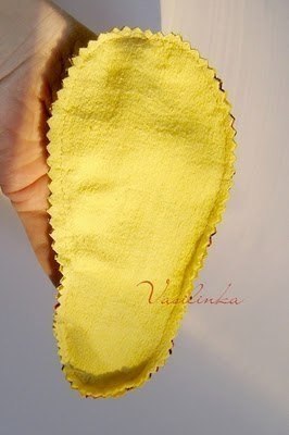 Шьём тапочки - 4