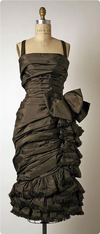 Yves Saint Laurent  oa Dior, 1958-1960 .. - 5