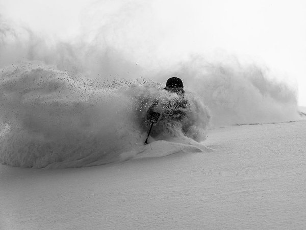 Real powder day