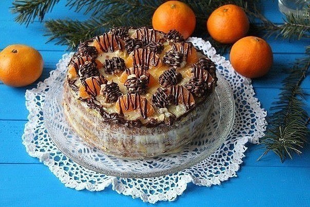 Мандариновый торт .Сохрани, чтобы не потерять Ингредиенты: Яйца куриные - 4 шт. Сахар ...