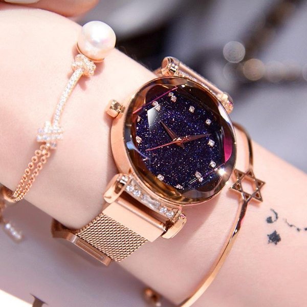 Изысканные часы Starry Sky Watch в наборе с браслетом - Трендовая новинка 2019 года! одробнее здесь: ... - 2