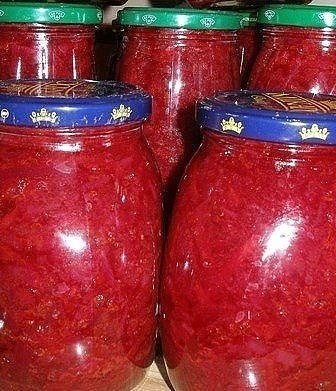 СВЕКЛА В АДЖИКЕ.Хвалить можно долго, но вкуса всё равно не почувствуете, пока не ... - 2