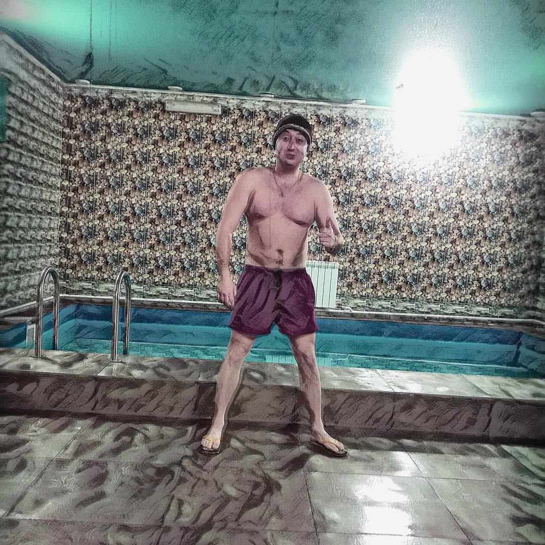 #goodmorning #evening #rest #pool #friends #relax #sauna #just #for #fun #swim #hot #hit # ...