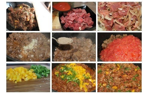 Чашушули. Чашушули - блюдо из мяса говядины (телятины), родом из Грузии. В переводе с грузинского ...