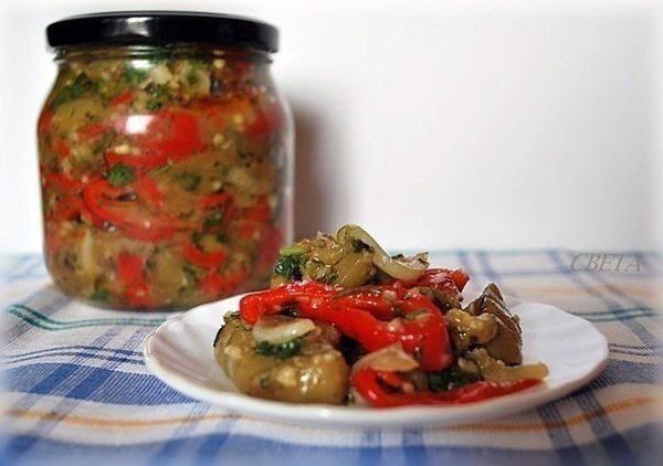Баклажаны маринованные