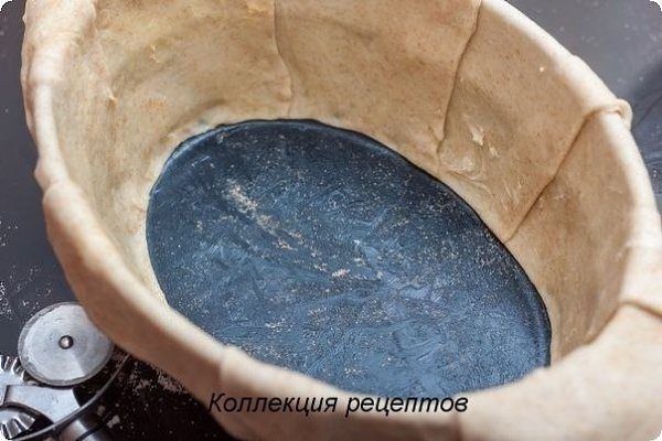 #ужин.Для фрикаделек: Фарш из говядины — 500 гр Лук — 1 шт Мука, соль, перец Для теста: Горячая вода ... - 3