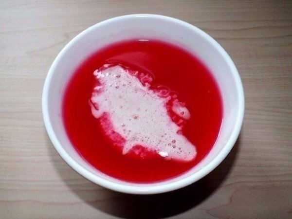 Воздушный мусс на киселе.Ингредиенты:Сухой кисель — 1 шт.Сметана — 100 гТворог пастообразный — 200 ... - 4