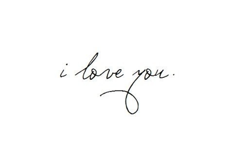  .      .     ... P. S. I love you.