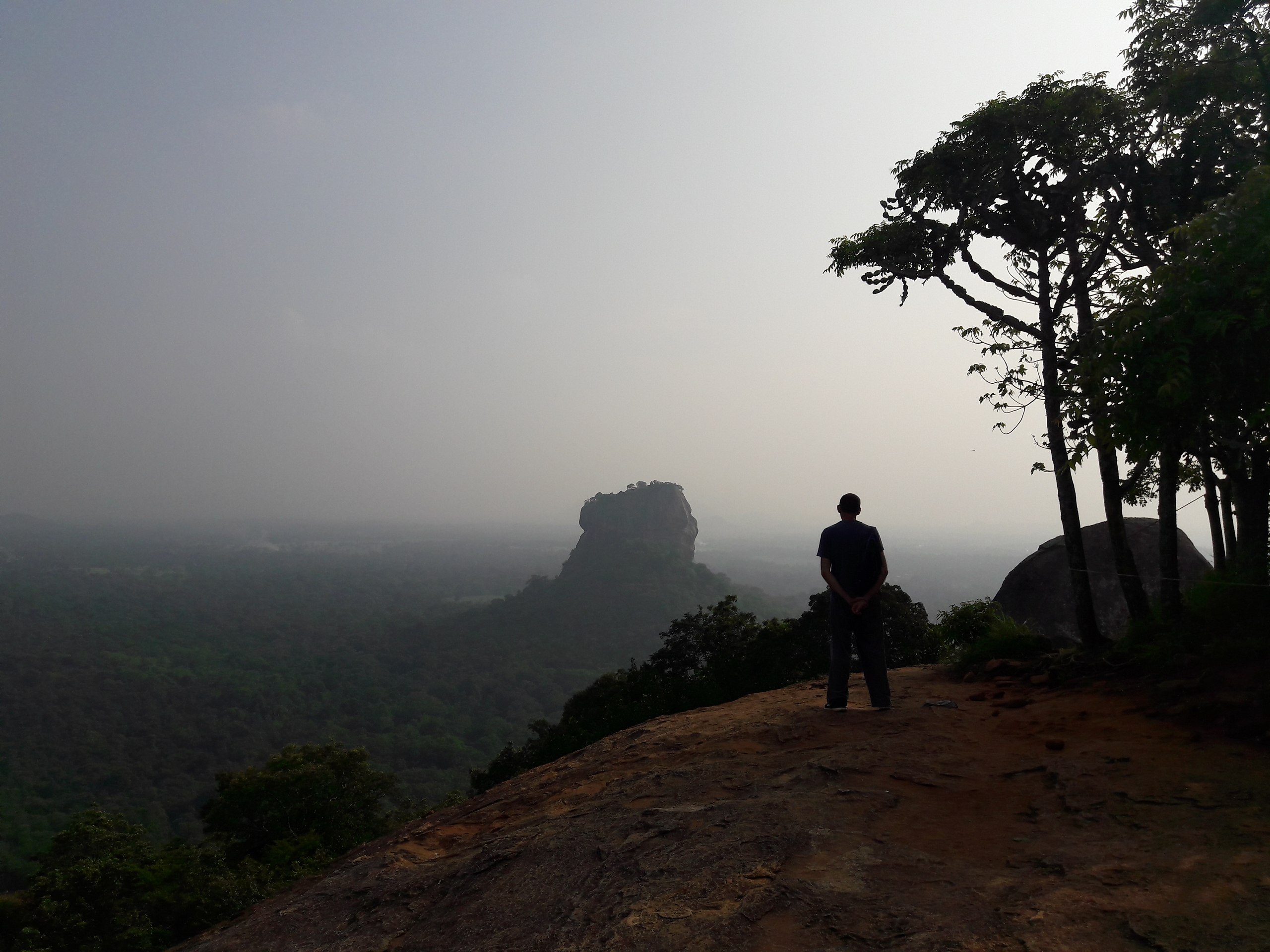 Pidurangala Rock- Sigiriya Rock.    -      . ...