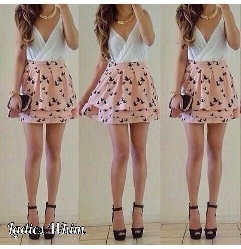 Такой нежный look. Куда одела бы такой?
