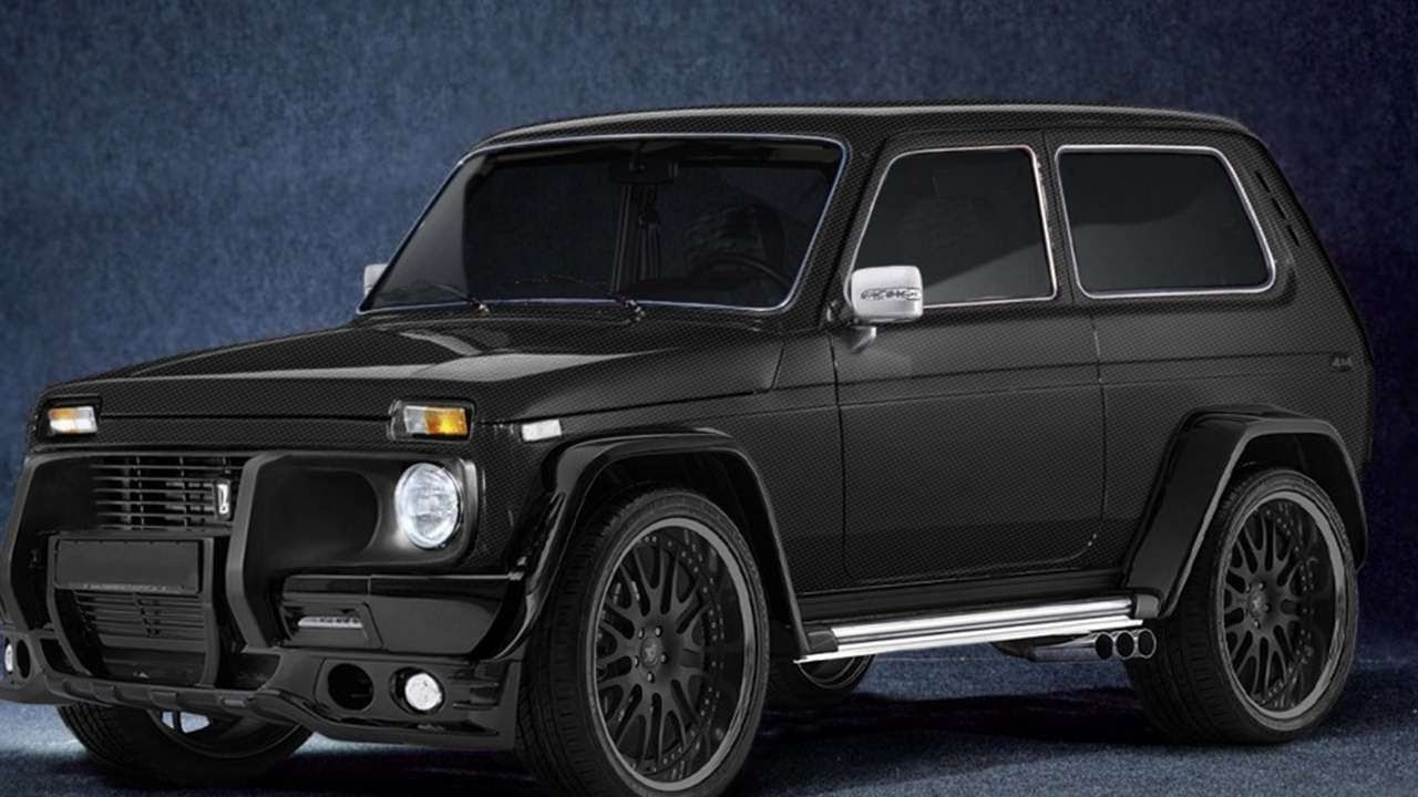 Niva 4x4 тюнингованная