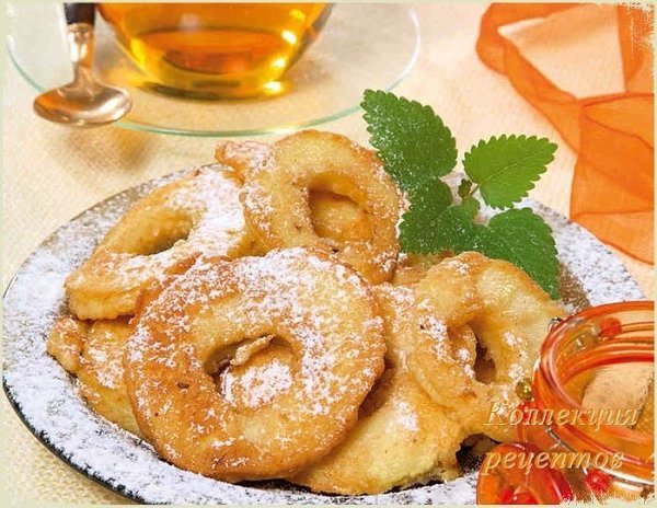 Вкусный десерт из яблок. Такая выпечка напоминает по вкусу пирожные, а никак не банальные жареные ...