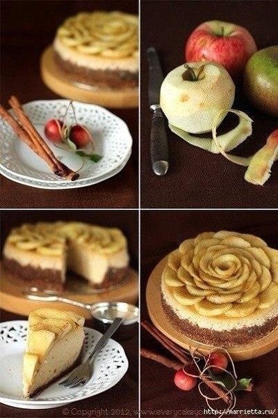 Apple Cheesecake