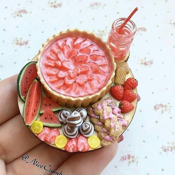 Миниатюрные нарезки — словно настоящие! Респект мастеру. Автор: nicecrumbs (instagram) #креатив@bon - 6