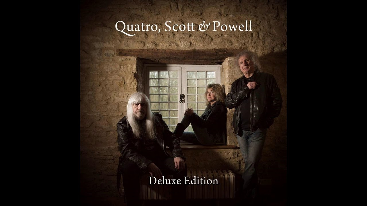 QSP Quattro Scott Powell 2017 2LP Vinyl.Легендарная бас-гитаристка и вокалистка Сьюзи Кватро, ...