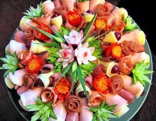 Красивая подача нарезочек - 6