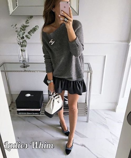 Look-и со свитерами - 4