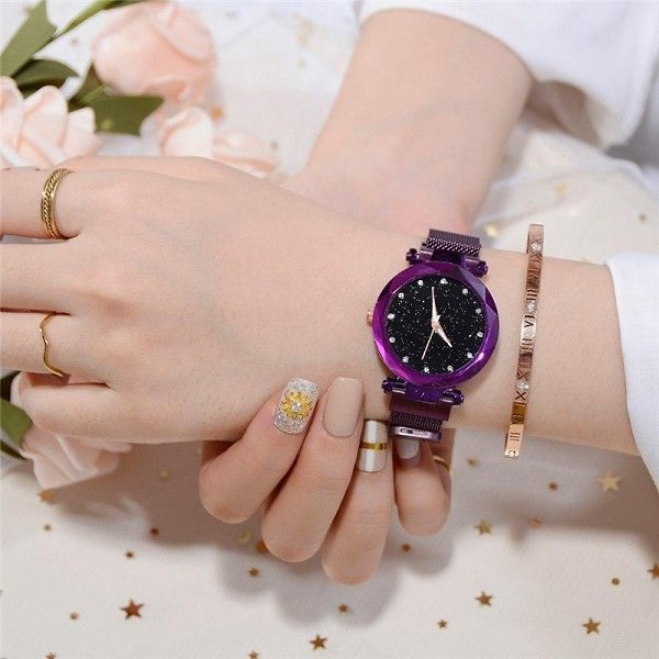 Изысканные часы Starry Sky Watch в наборе с браслетом - Трендовая новинка 2019 года! одробнее здесь: ... - 4