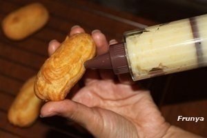 Готовим вкусные домашние Эклеры. Рецепт заварного теста взяла из журнала