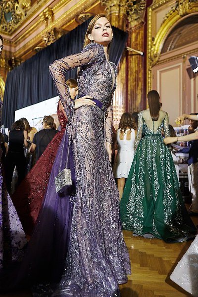 #@sewing_school.Ziad Nakad. Backstage Haute Couture Paris Fashion week Fall-Winter 2018 - 4