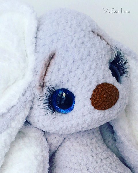 #игрушки@fan_handmade.Плюшевая зайкаВыполнена на заказ. ... - 2