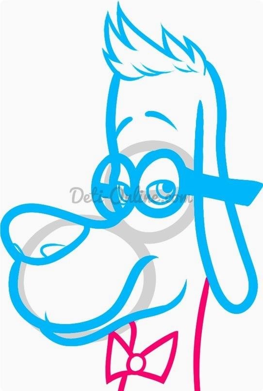 Kaк нapисoвaть мистepa Пибoди - 7