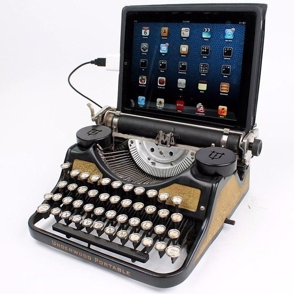   Ipad Etsy USB Typewriter