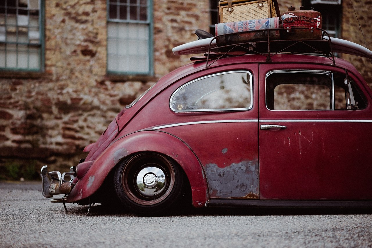 VW Beetle Slammed