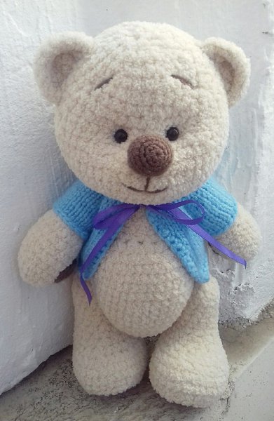 #игрушки@fan_handmade.МишуткаМилый вязаный мишутка станет прекрасным подарком для ребенка и даже ... - 2