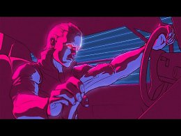 Zombie Hyperdrive - Red Eyes. New Retro.