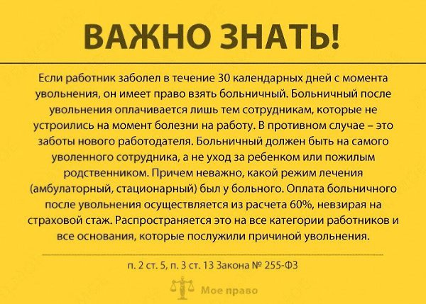 Ваши права во время больничных, отпуска и не только. Важно знать! - 4