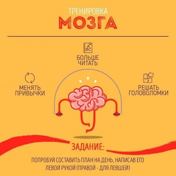 Простые и полезные советы, которые помогут развить свой мозг: - 4