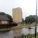 View of local flats   English Weather