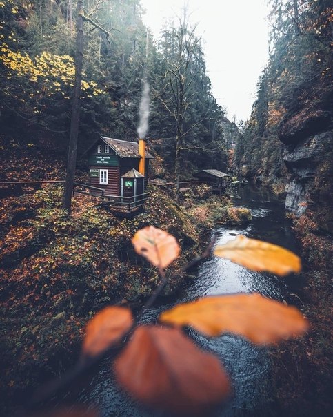 Wilde Klamm, Hrensko