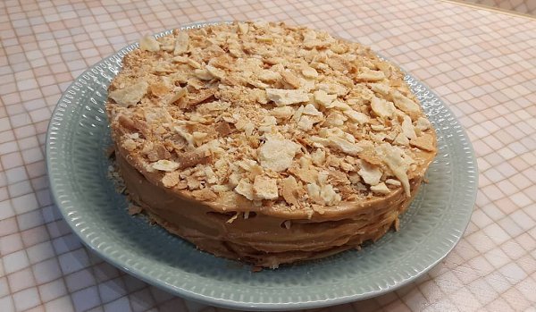 Торт Рубленный с вареной сгущёнкой.Лёгкий в приготовлении и очень вкусный ИНГРЕДИЕНТЫ: Для теста: ... - 2