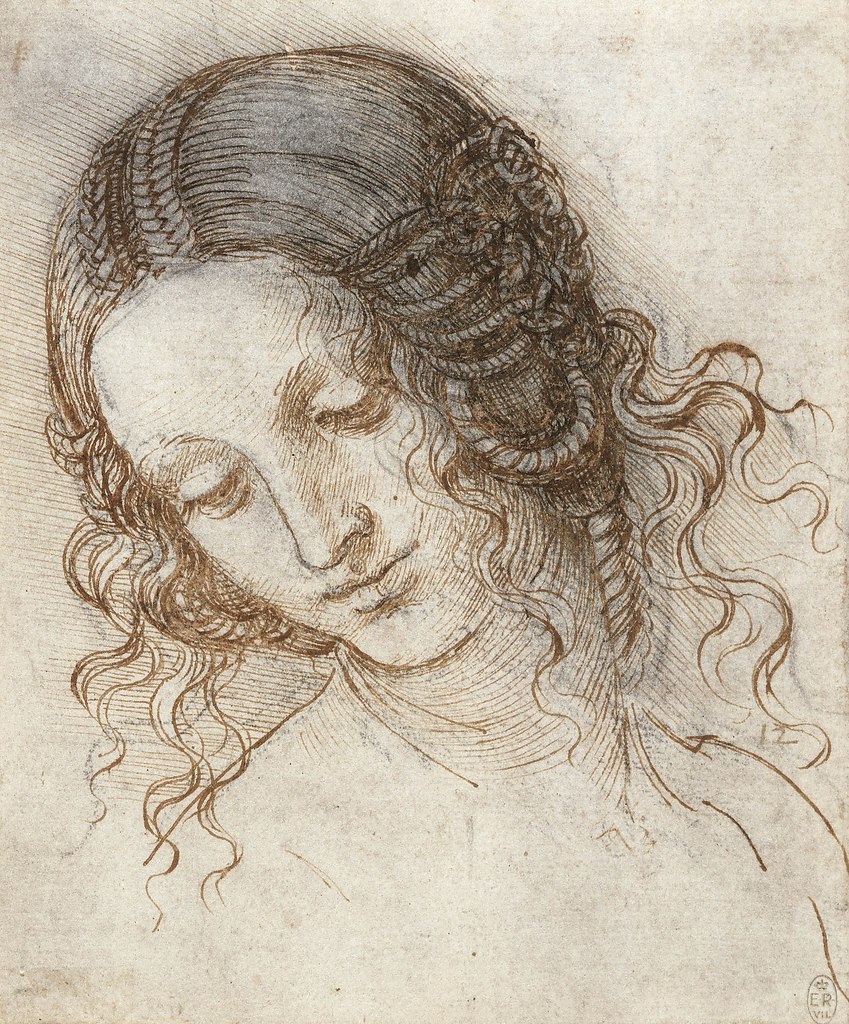 #@ele_art_school. Leonardo da Vinci - 7