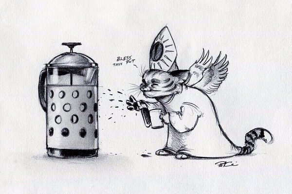 - Я не знаю, с чего начать. - С кофе. Всегда начинайте с кофе. - 6