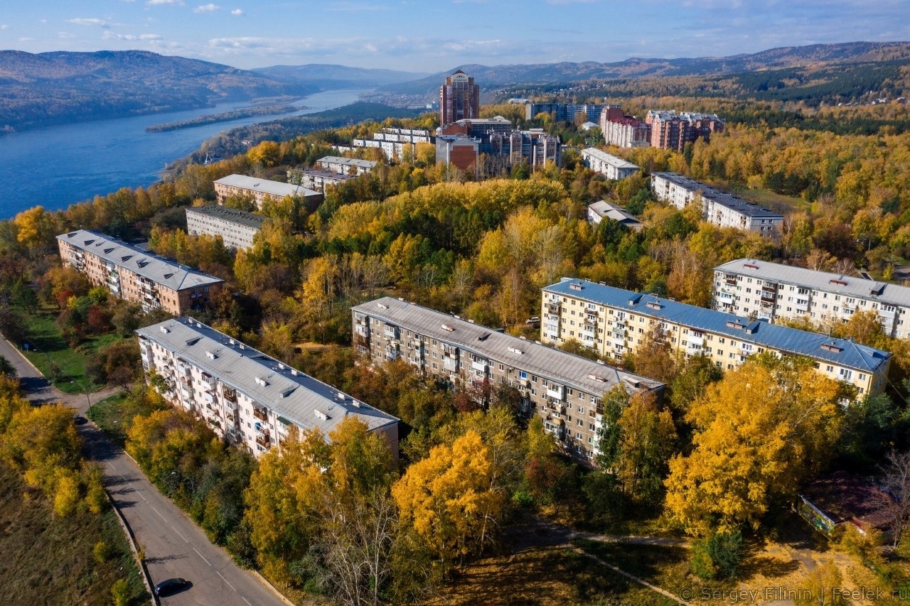 Академгородок красноярск ул академгородок фото Осенний Академгородок