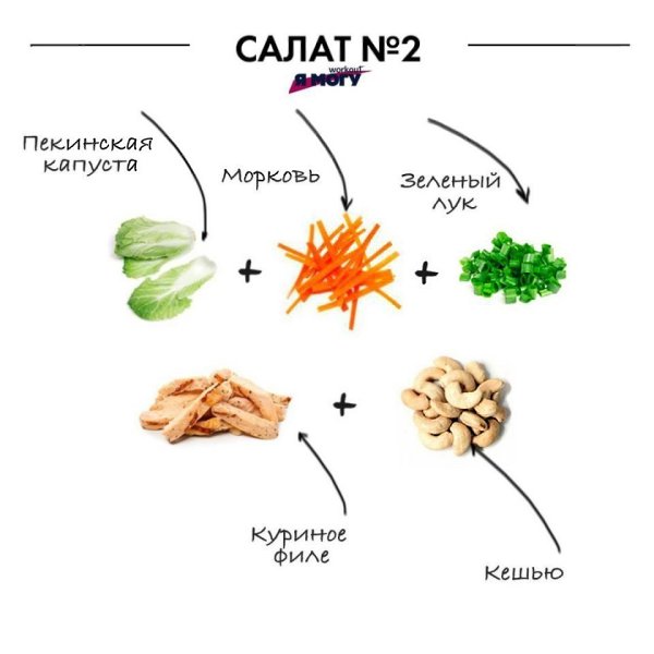 6 салатов для вкусного ужина! Заправить можно оливковым маслом, лимонным соком или натуральным ... - 5