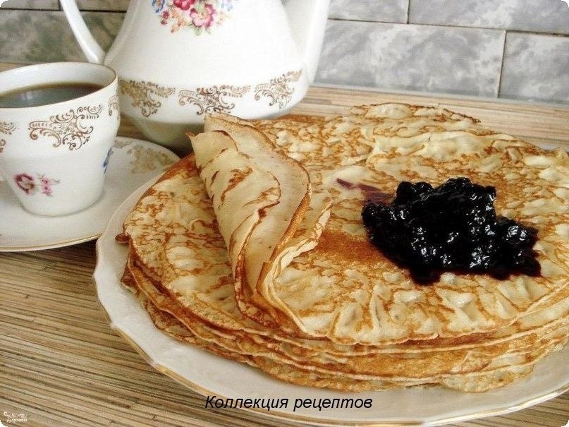 Очень вкусные тонкие блинчики на молоке! Ингредиенты яйца - 3 шт молоко - 200 мл мука - 2-3 стакана ...