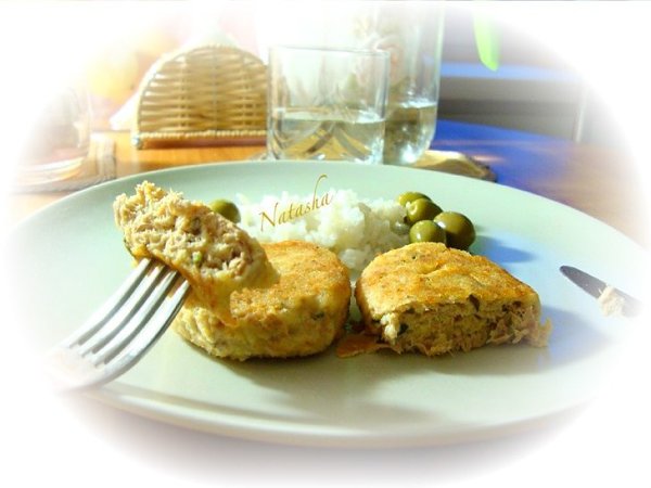 Вкуснейший рецепт ПП-котлет из тунца.на 100грамм - 142.54 ккалБ/Ж/У - 19.39/3.58/8.65Ингредиенты:1 ...