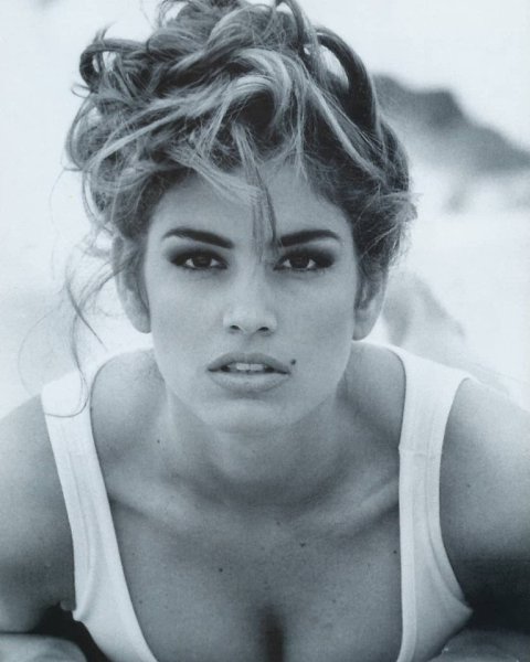 Потрясающая Синди Кроуфорд для Vogue Italia (1991 г.).#люди@woman.blog